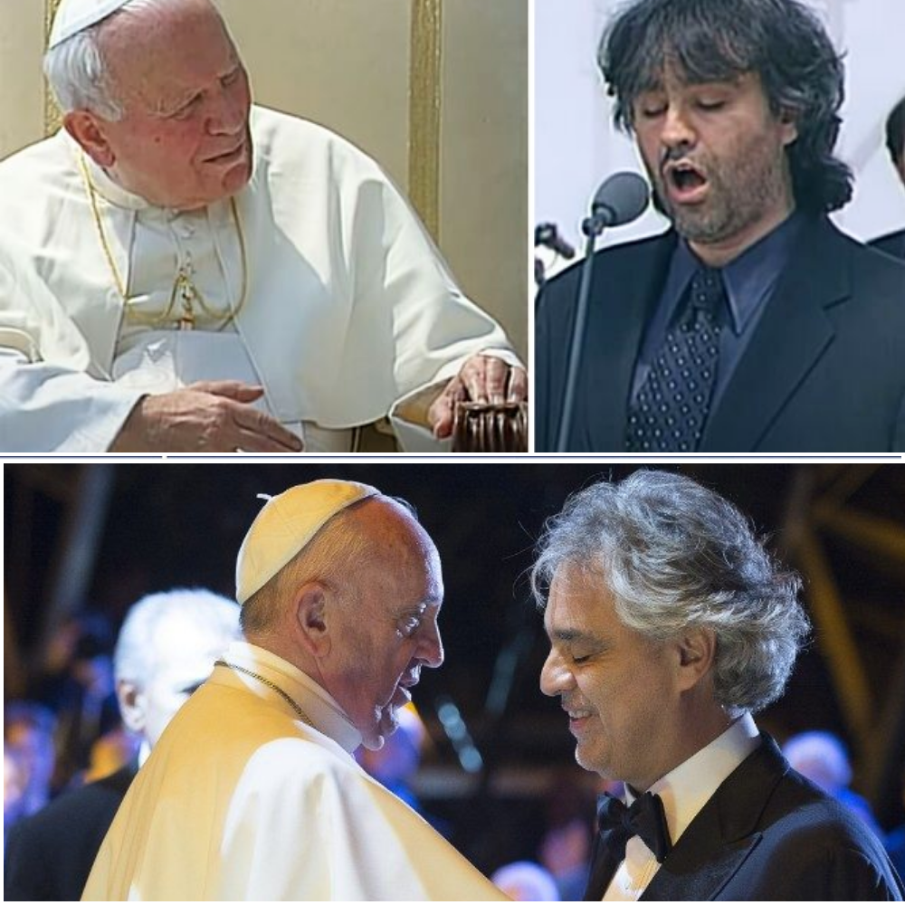 When Andrea Bocelli Sang for the Pope: The Emotional Moment in Ireland That Felt Like a Prayer, Not a Performance ✨🙏🎤