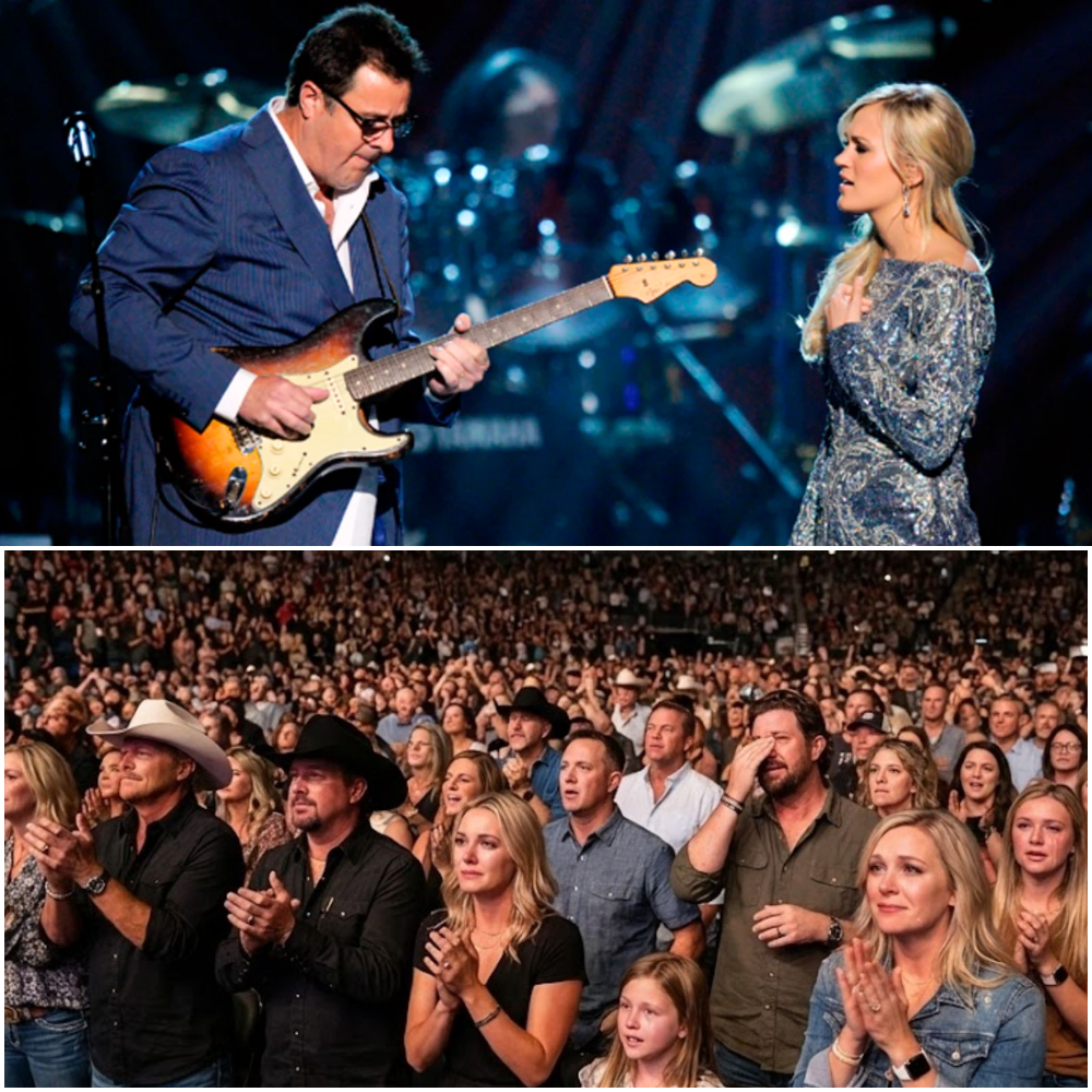 🕊️🎵 When Country Music Chose Silence Over Applause — Vince Gill & Carrie Underwood Honor George Jones at Opry 100
