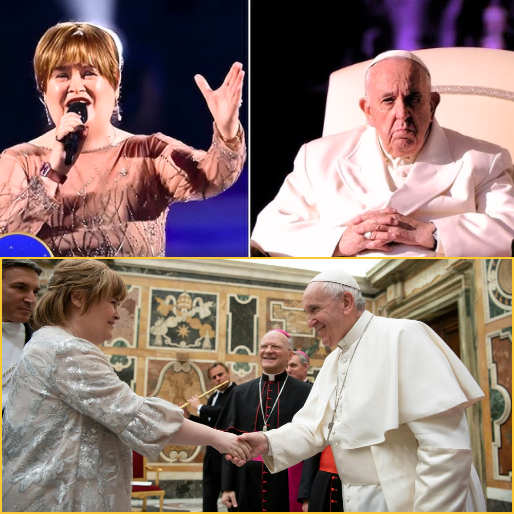 I’ve Never Trembled Like This’ 🙏✨ Susan Boyle Sings Inside The Vatican — And Leaves Even The Pope In Silence
