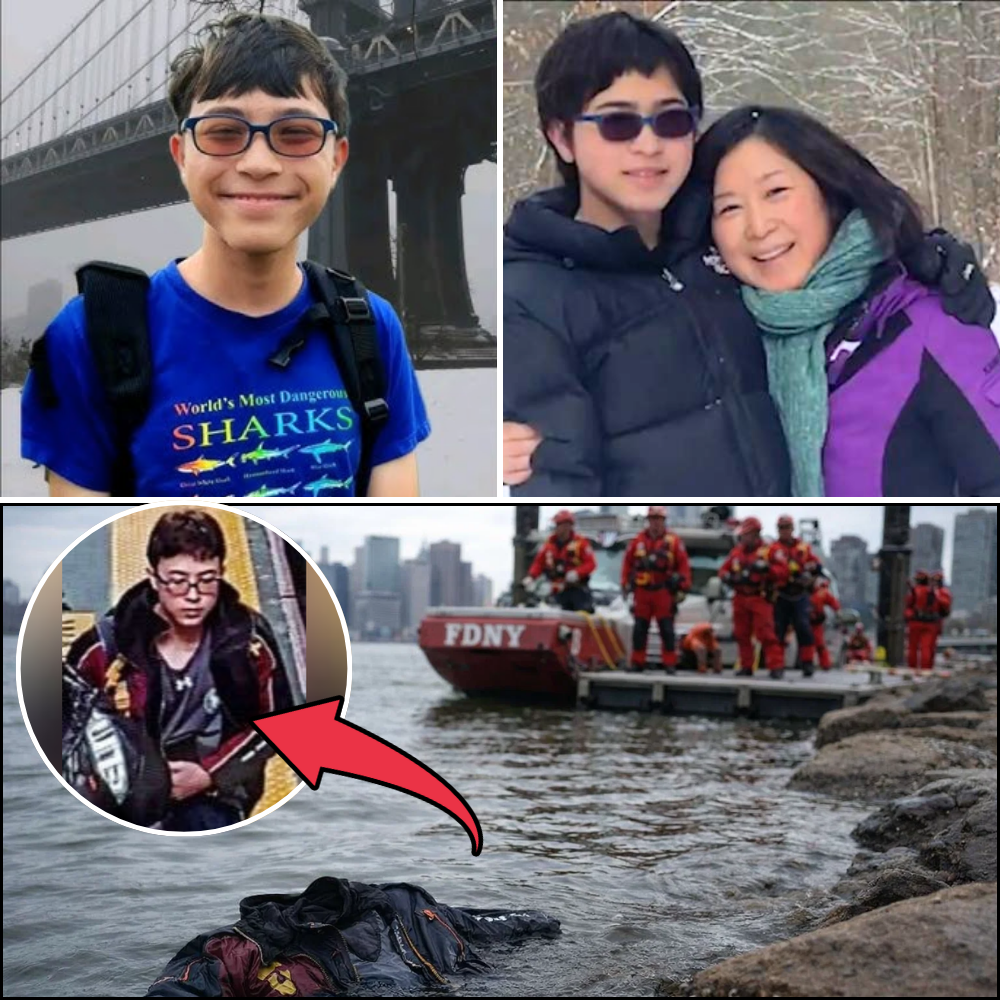 His jacket surfaced in the East River 🧥🌊 Now the search for missing teen Thomas Medlin takes a devastating turn beneath the Manhattan Bridge