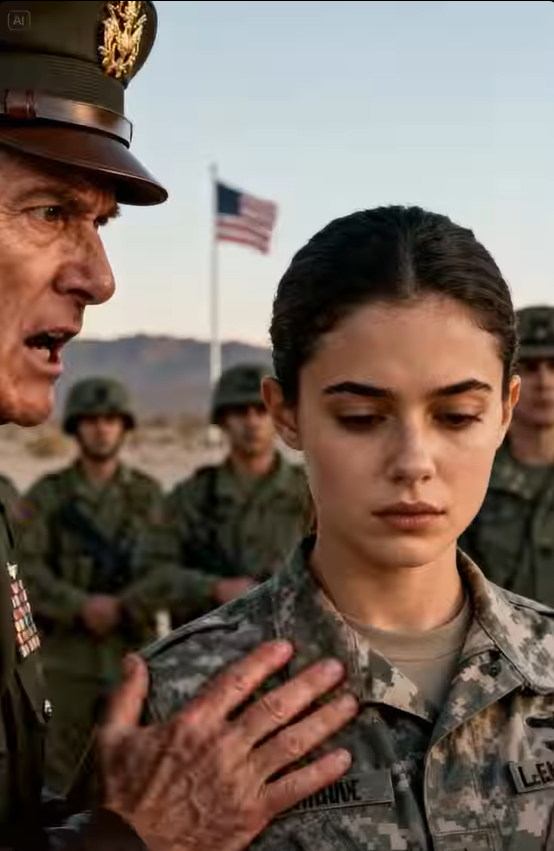 On a vast Nevada parade ground, under the weight of 800 silent witnesses, a General’s fury meets an immovable object.