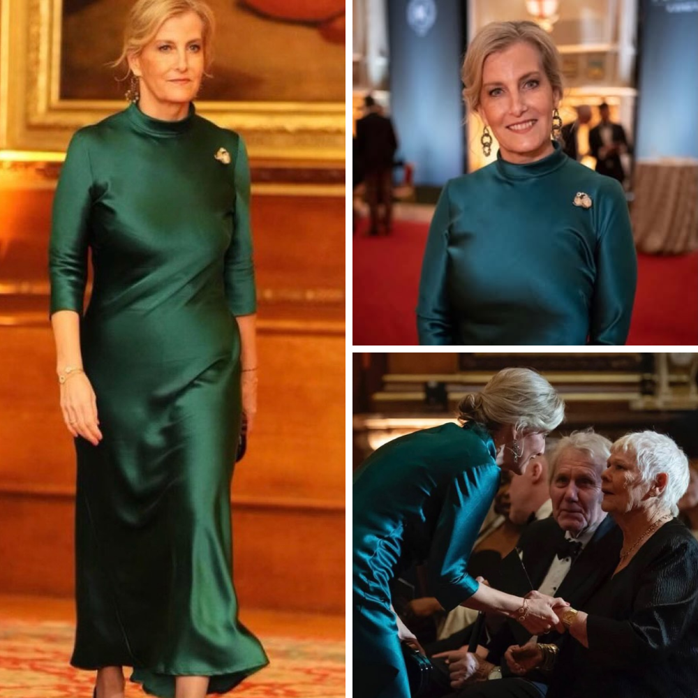 The Duchess of Edinburgh Stuns in Emerald Galvan Gown at Historic Windsor Castle Film Premiere
