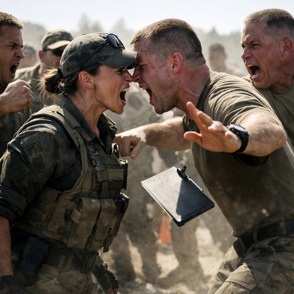 “WHO DO YOU THINK YOU ARE?” They Attacked Her on the Training Field — Then Learned She Was the SEAL Evaluator