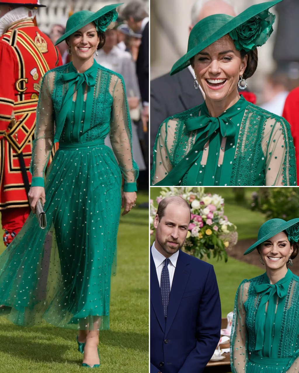 ROYAL FANS MELT AS CATHERINE STEALS HEARTS AT RARE SANDRINGHAM FAMILY TEA PARTY