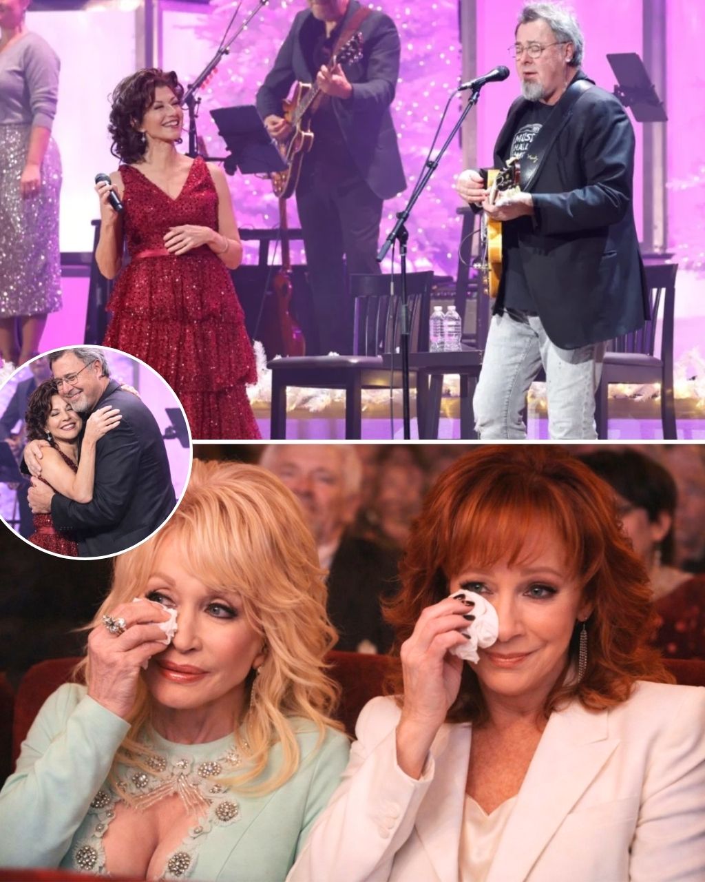“THEY NEVER SAID GOODBYE — BUT EVERYONE FELT IT”: Vince Gill and Amy Grant’s Final Night of 2025 Becomes an Unspoken, Heartbreaking Farewell on Stage