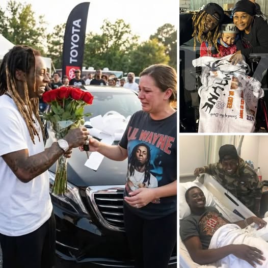 Lil Wayne Proves Loyalty Goes Both Ways: Emotional Surprise Gift of a Brand-New Car Leaves Lifelong Fan in Tears