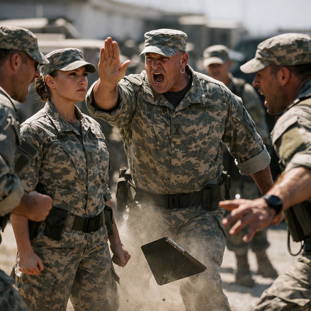 “TAKE OFF ALL YOUR CLOTHES B*TCH!” They Stripped Searched Her — Then Discovered She Was an Undercover Navy SEAL Admiral