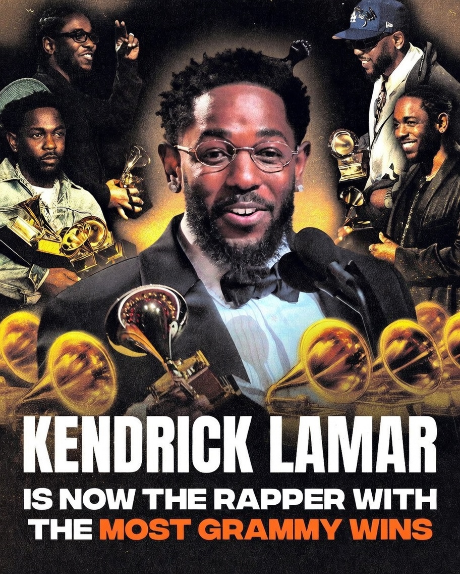 Kendrick Lamar took home an award in every rap category at the 2026 Grammys