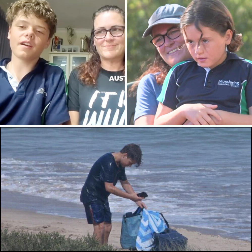 🌍🚁 A Mother’s Hardest Call at Sea Saw Her 13-Year-Old Son Swim Four Kilometers Alone, Triggering a Rescue That Saved Three Lives