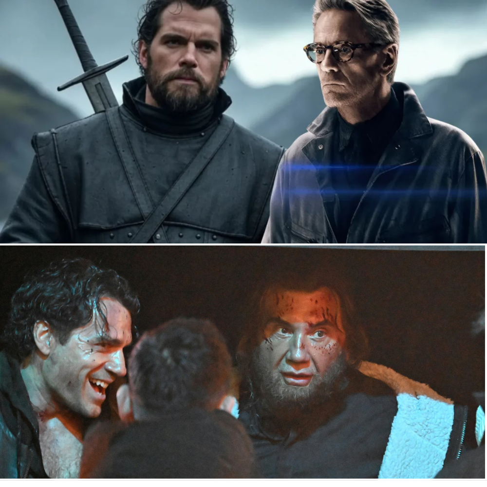 ๐ 15 Seconds That Broke the Internet: Henry Cavill & Jeremy Irons Laugh Together on Highlander Set โ But Not as Superman and Alfred ๐๐ฌ ๐ข๐ฅ