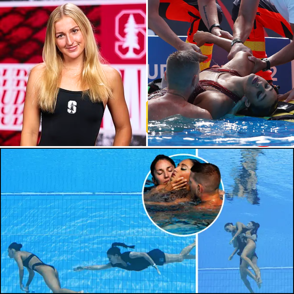 ๐ฅ SWIM STAR COLLAPSES MID-RACE: Team USA Phenom Addison Sauickie Floats Face-Down Before Dramatic Poolside Fall at ACC Championships ๐ณ