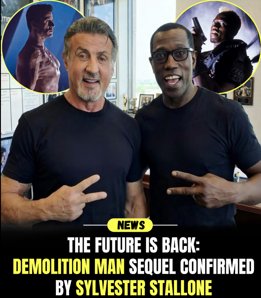 Demolition Man Is Officially Making a Comeback! Sylvester Stallone Confirms Sequel Is in Development – And It’s “Looking Fantastic”