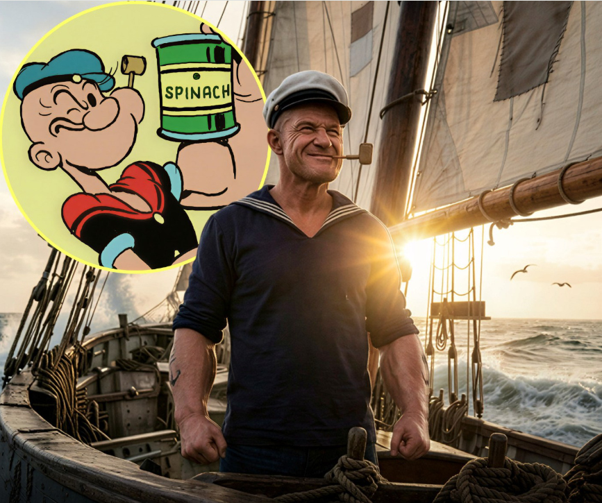 Popeye Sets Sail Again: Live-Action Movie Officially Greenlit — A Nostalgic, Spinach-Powered Return to the Big Screen
