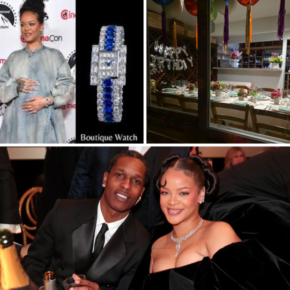DIAMONDS EVERYWHERE: A$AP Rocky Pulls Off Epic, Over-the-Top Surprise for Rihanna’s 38th Birthday – Presidential Suite Transformed into a Sparkling Jewelry Wonderland After Intimate Giorgio Baldi Dinner!