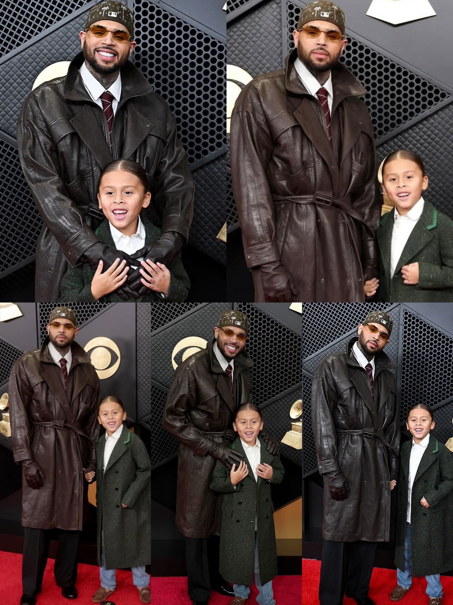 Aww! Chris Brown Steals Hearts at the 2026 Grammys with Adorable Red Carpet Moment Alongside Son Aeko