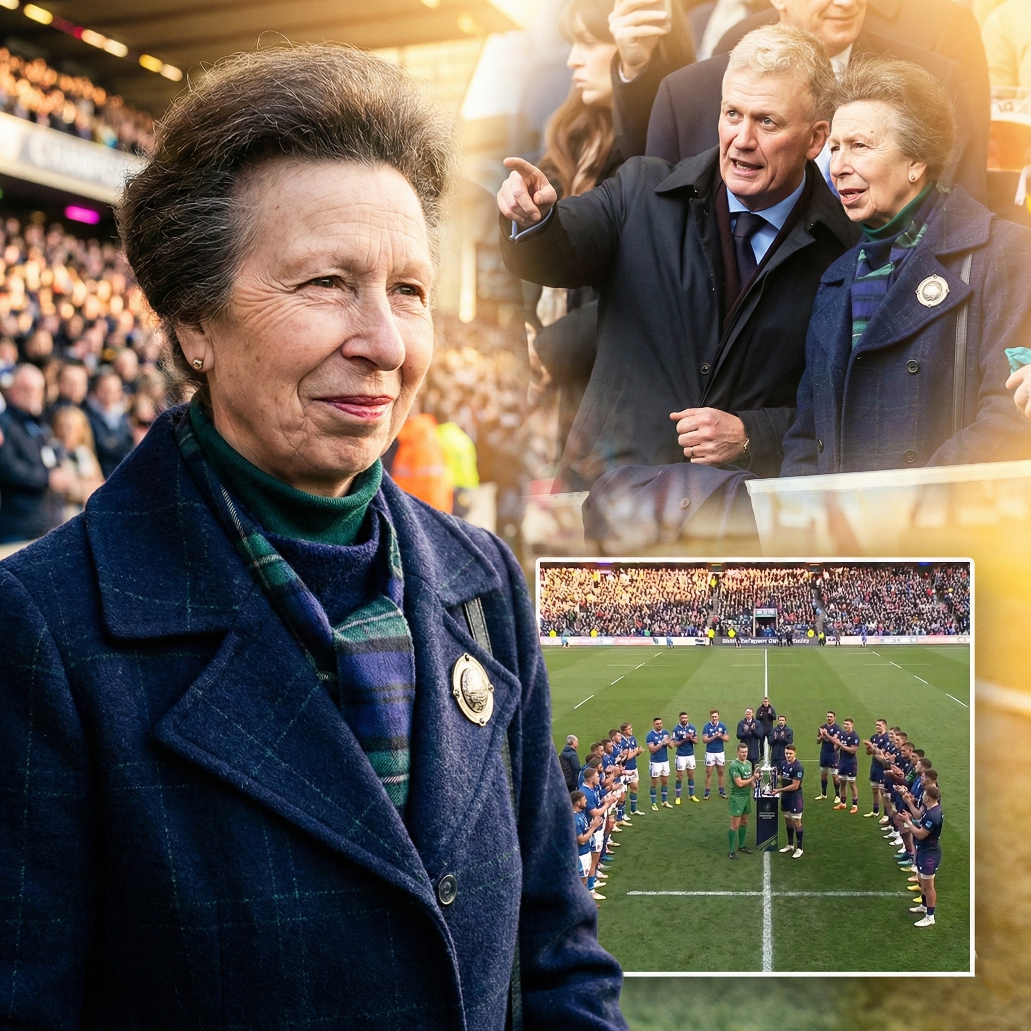 CAUGHT ON CAMERA: The Moment the Entire Stadium Erupted — and Princess Anne’s “Couldn’t-Be-Cuter” Reaction That Melted Everyone’s Hearts