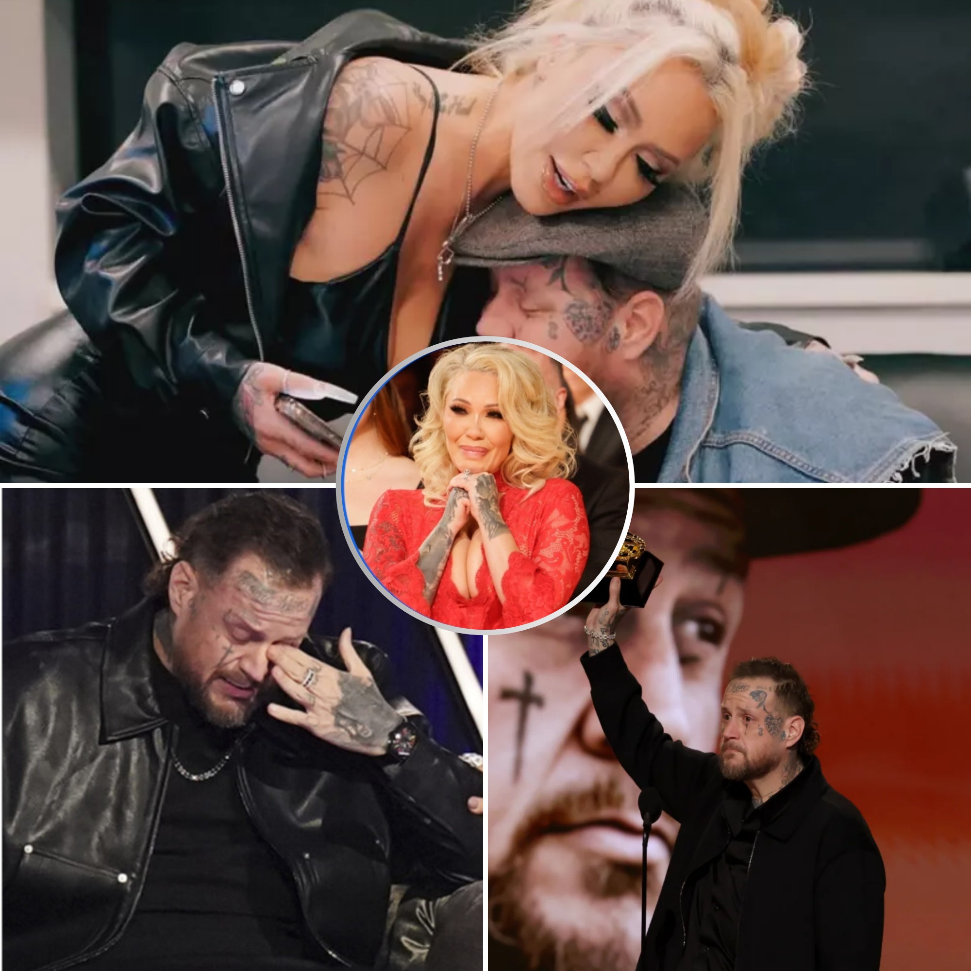 “THIS AWARD BELONGS TO THE WOMAN WHO SAVED MY LIFE.”: Jelly Roll’s Tearful Third Grammy Win Becomes a Raw Confession of Survival, Faith, and Redemption