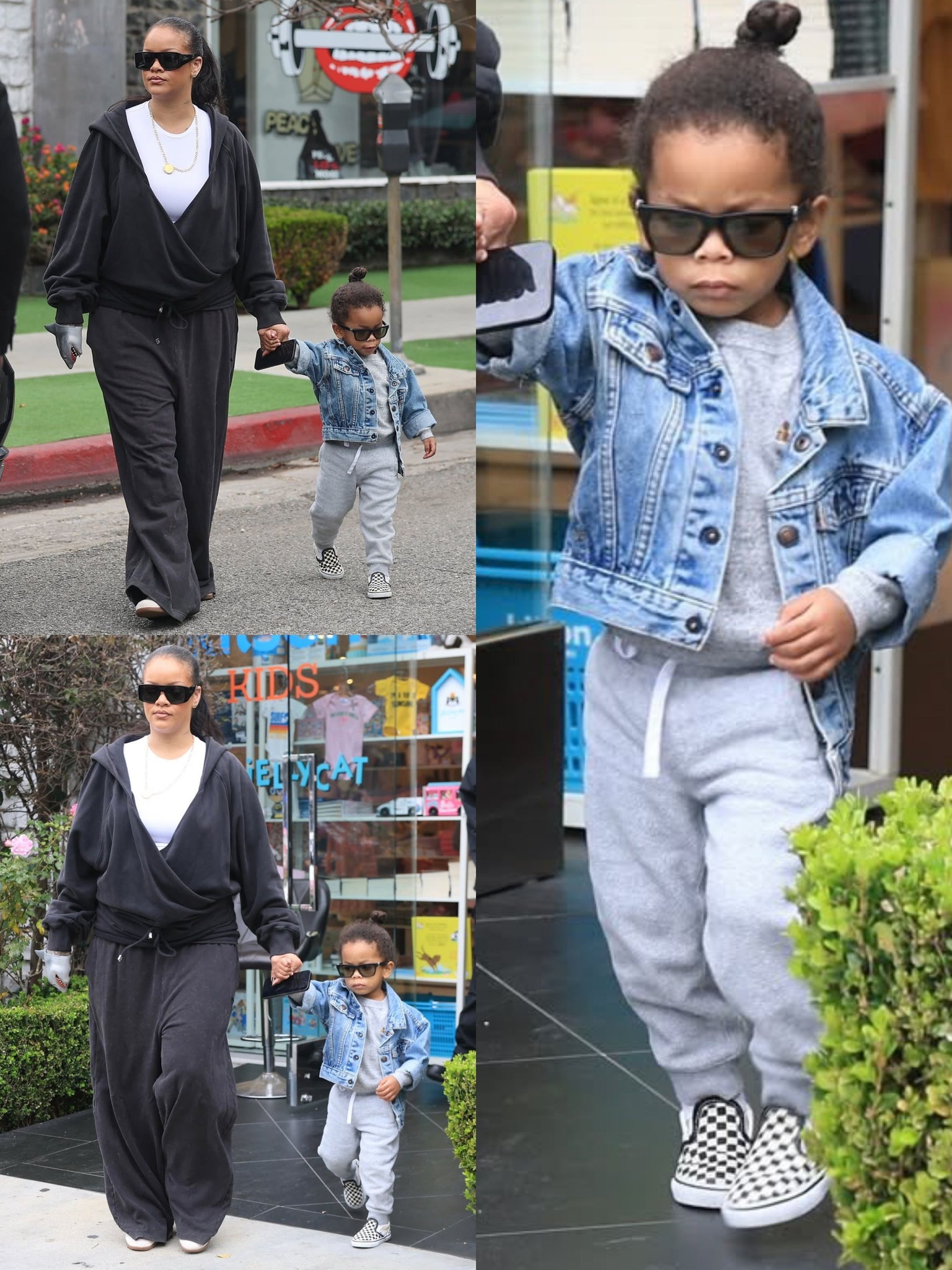 Riot in LA Yesterday! You Can Tell He’s Rihanna’s Son — He’s Soooo Cool