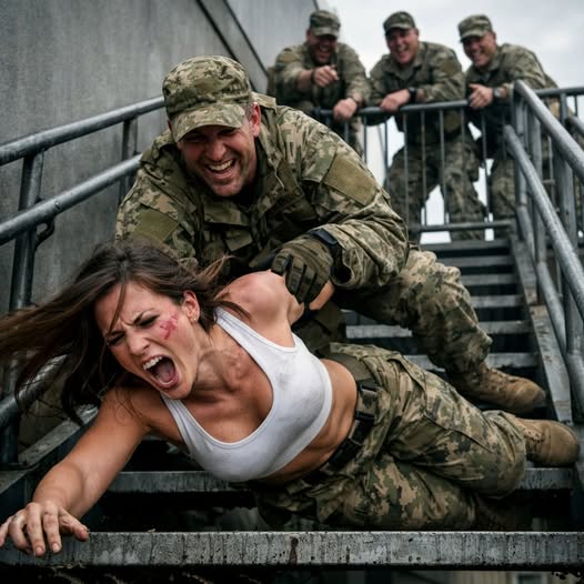 “Beat It, Btch!” US Marine Pushed Her To The Ground — Unaware She Was A Navy SEAL Commander