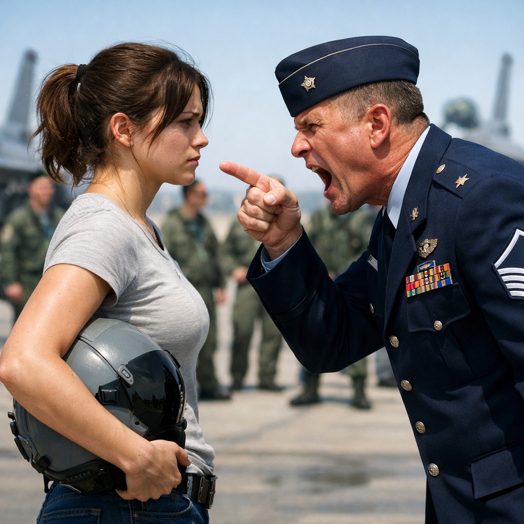 A Simple Woman Was Kicked Out of Pilot Camp Then She Landed an F 22 on Their Turf