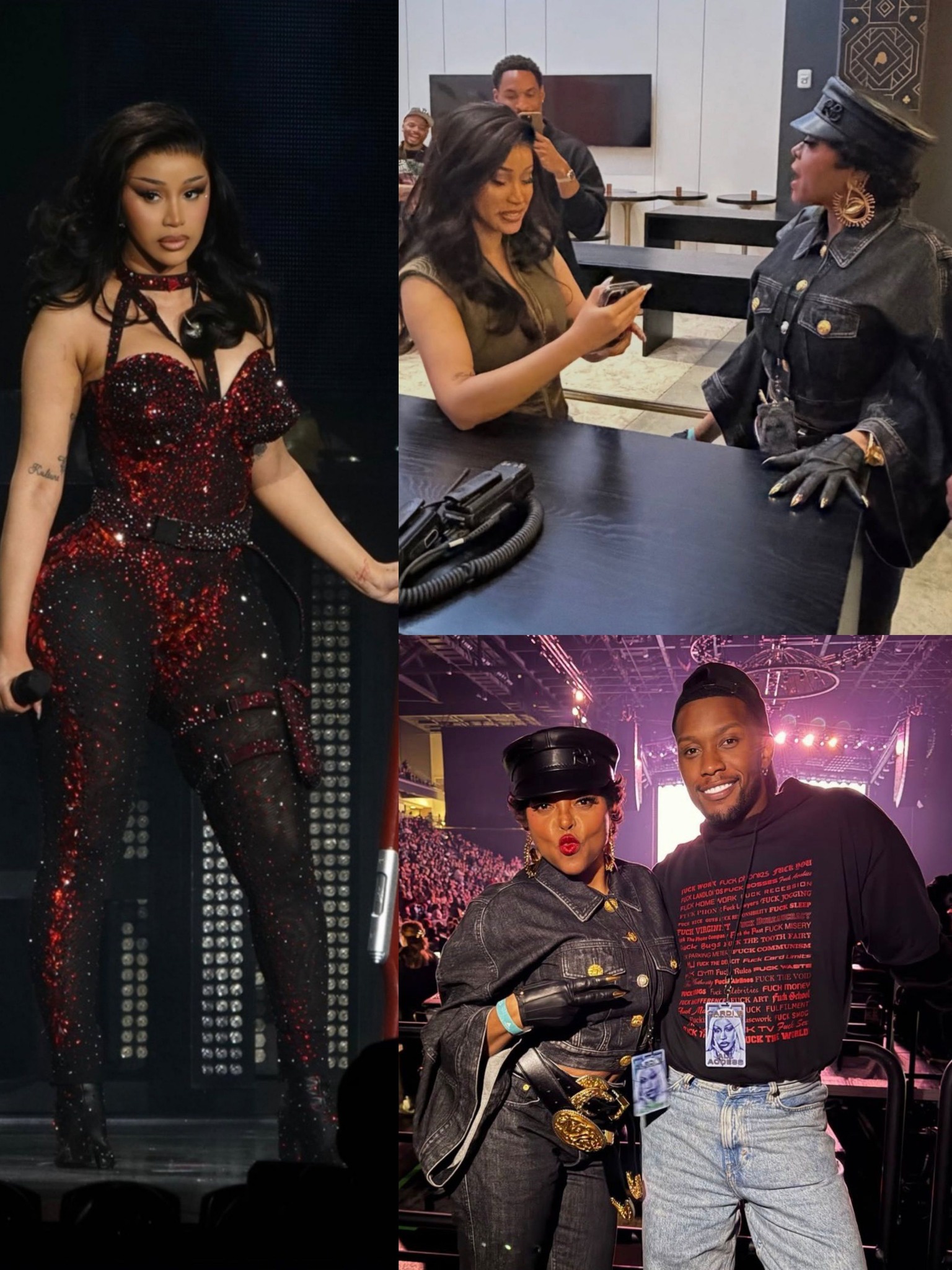 Taraji P. Henson Attended the Kickoff of Cardi B’s “Little Miss Drama Tour” — A Night of Sisterhood, Spectacle, and Sold-Out Energy