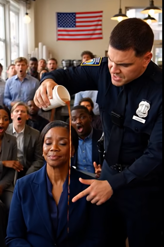The Racist Cop Who Poured Coffee On A Sitting Judge.
