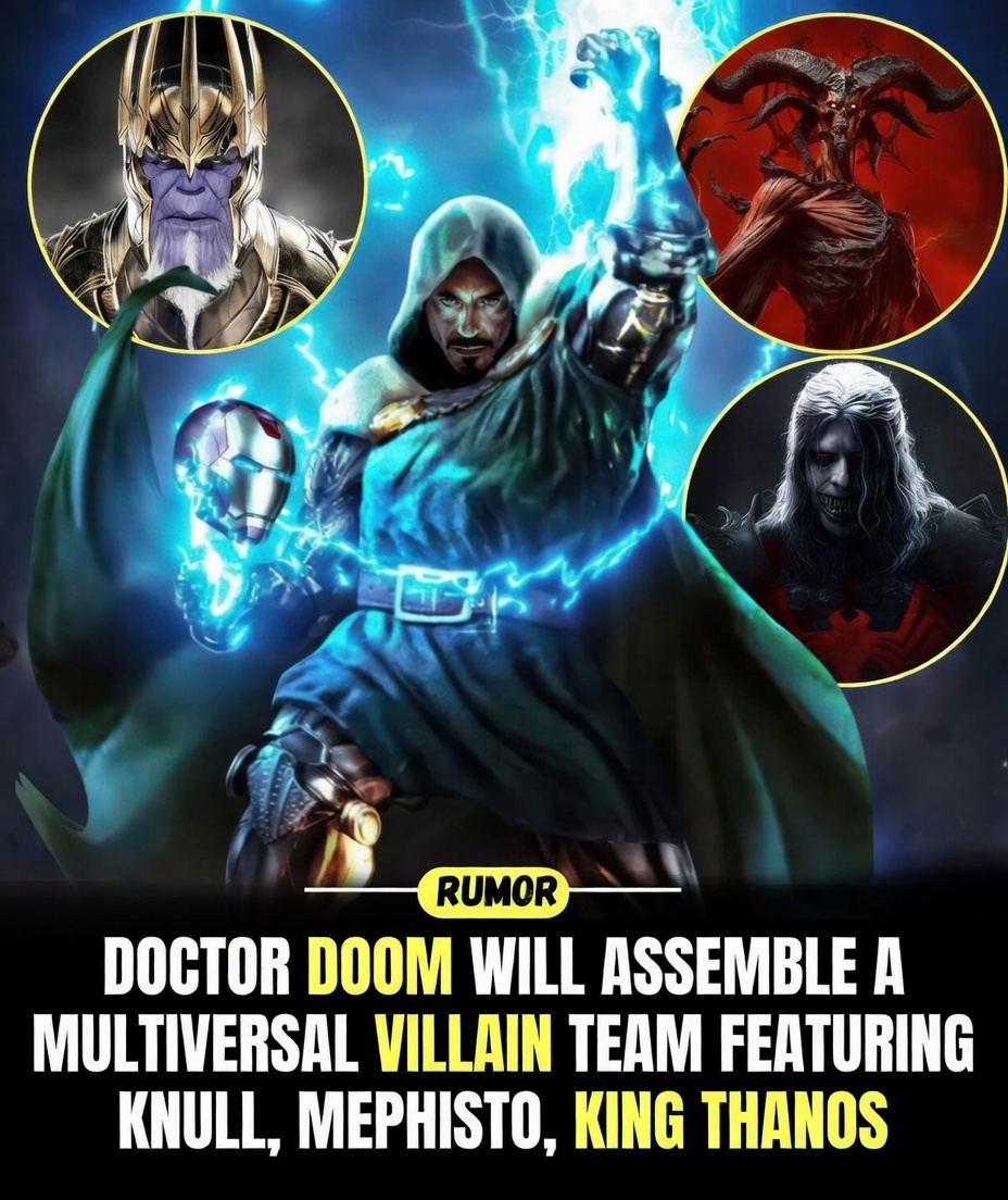RUMOR ALERT: Doctor Doom May Be Assembling the MCU’s Most Stacked Villain Squad in Avengers: Doomsday – Maestro, Knull, Mephisto, King Thanos, and More