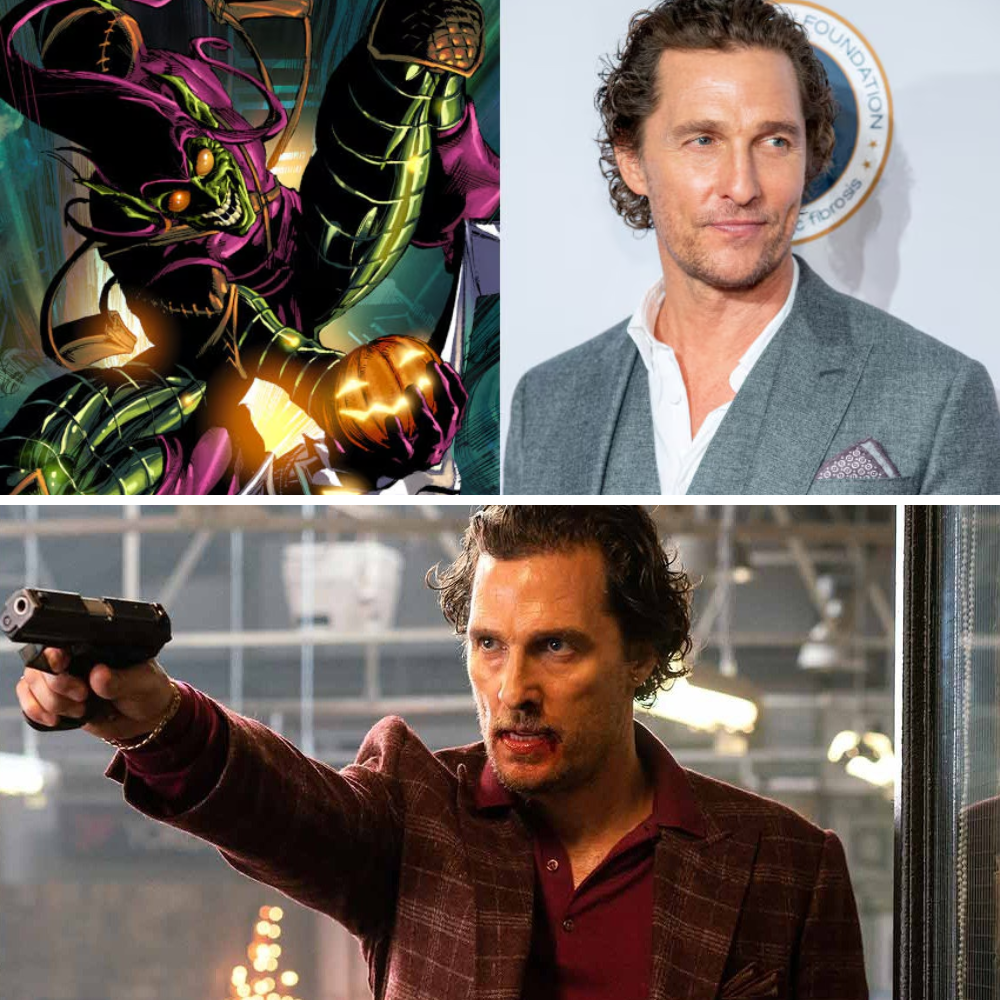 Internet Explodes Over Rumor: Could Matthew McConaughey Be the MCU’s Next Green Goblin? Fans Debate the Bold Casting Choice