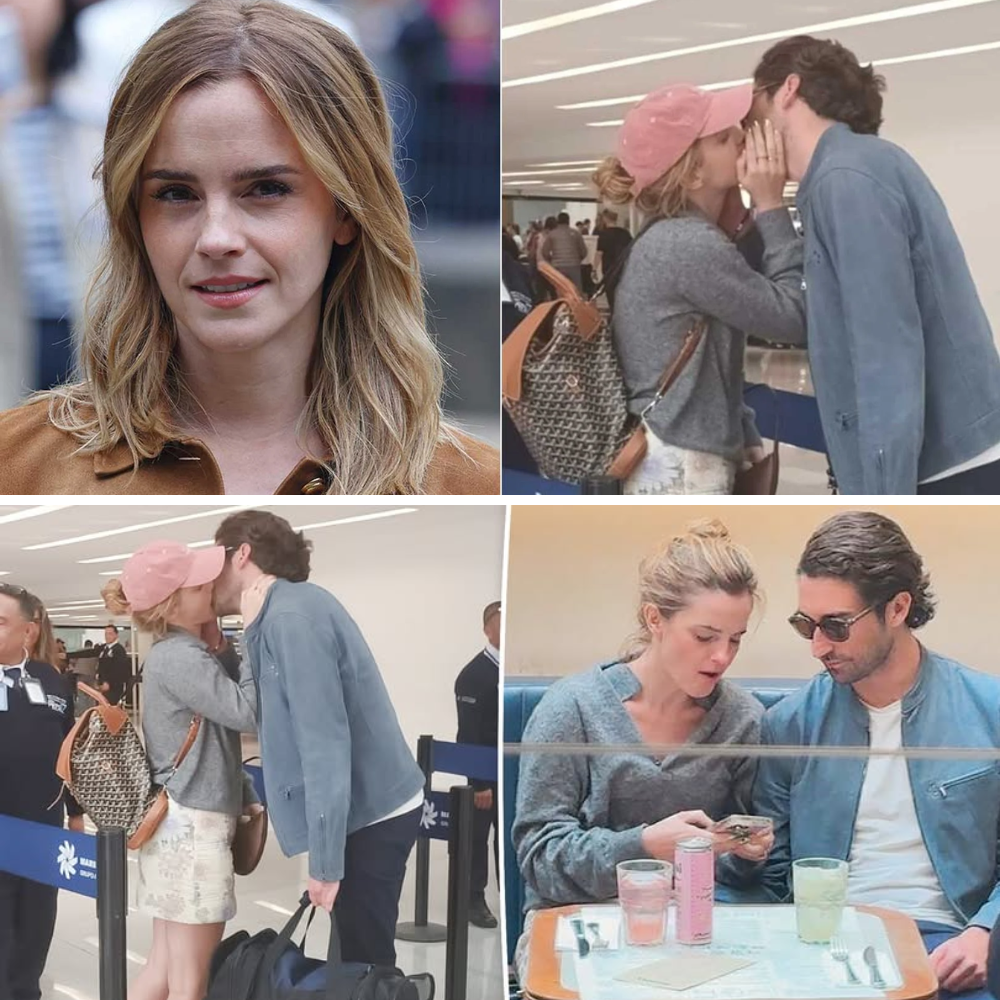 Emma Watson Confirms Romance with Mexican Billionaire Gonzalo Hevia Baillères in Passionate Airport Kiss – Photos Seal the Deal on Their Budding Relationship