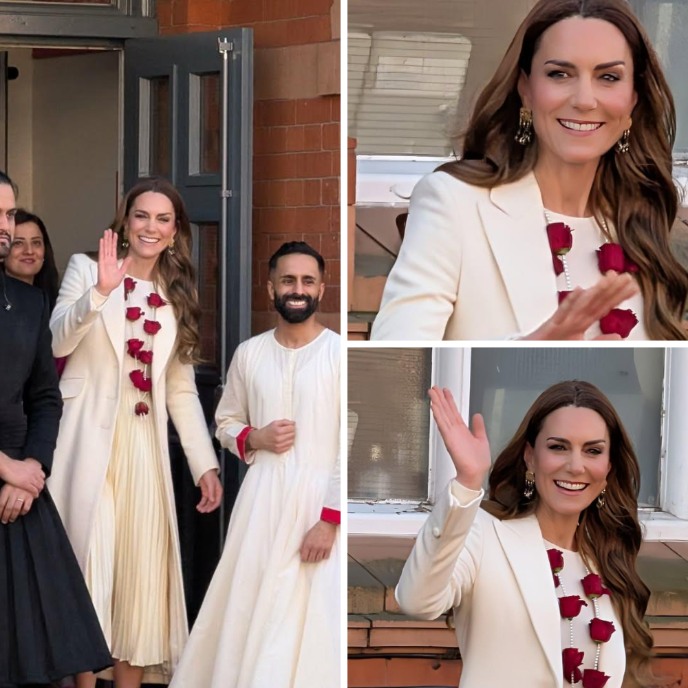 Catherine, Princess of Wales Waves to Crowds and Joins in Festive Spirit During Heartwarming Visit to Leicester’s Belgrave Neighbourhood Centre