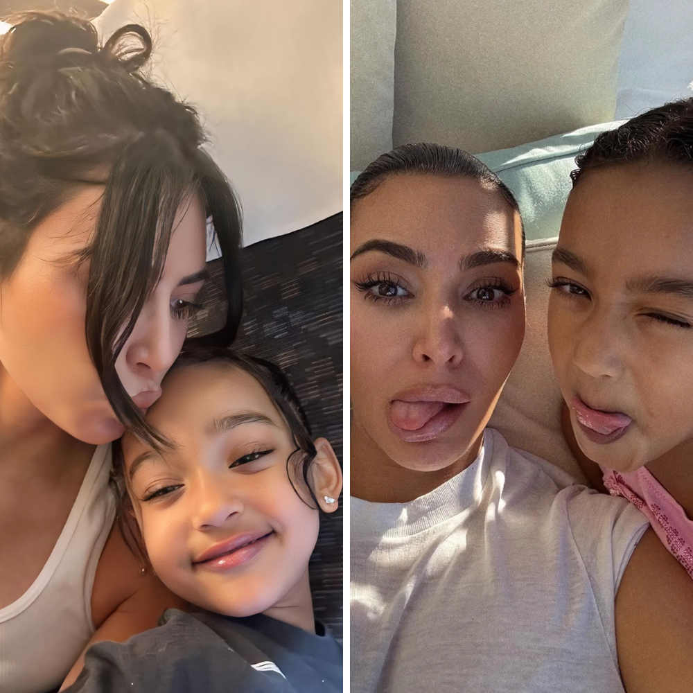 Kim Kardashian Shares a Heartwarming Kiss with Daughter Chicago West: A Sweet Moment of Mother-Daughter Love