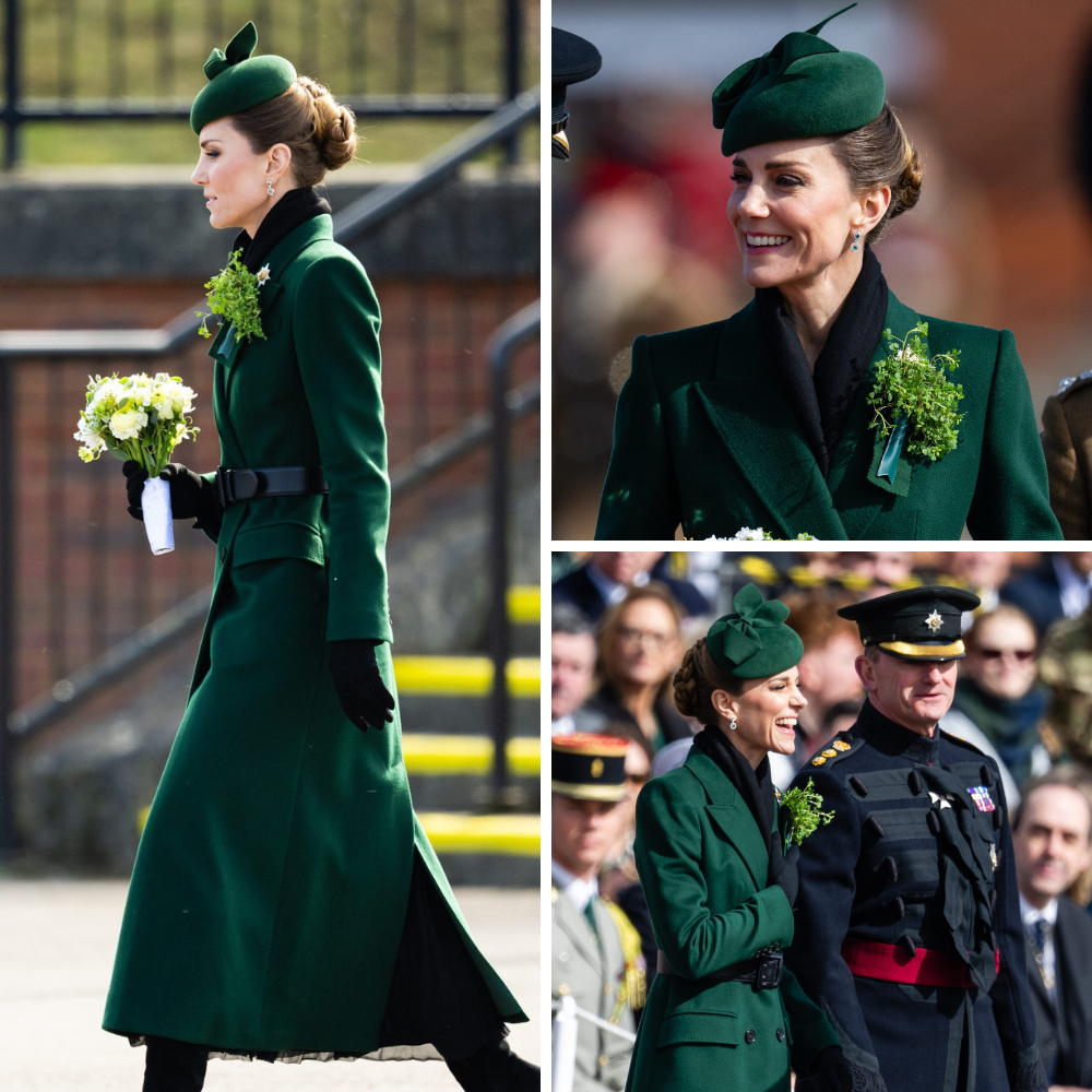 The Princess of Wales Honours Tradition: Presenting Shamrock to the Irish Guards on St Patrick’s Day 2026 Amid 125th Anniversary Celebrations