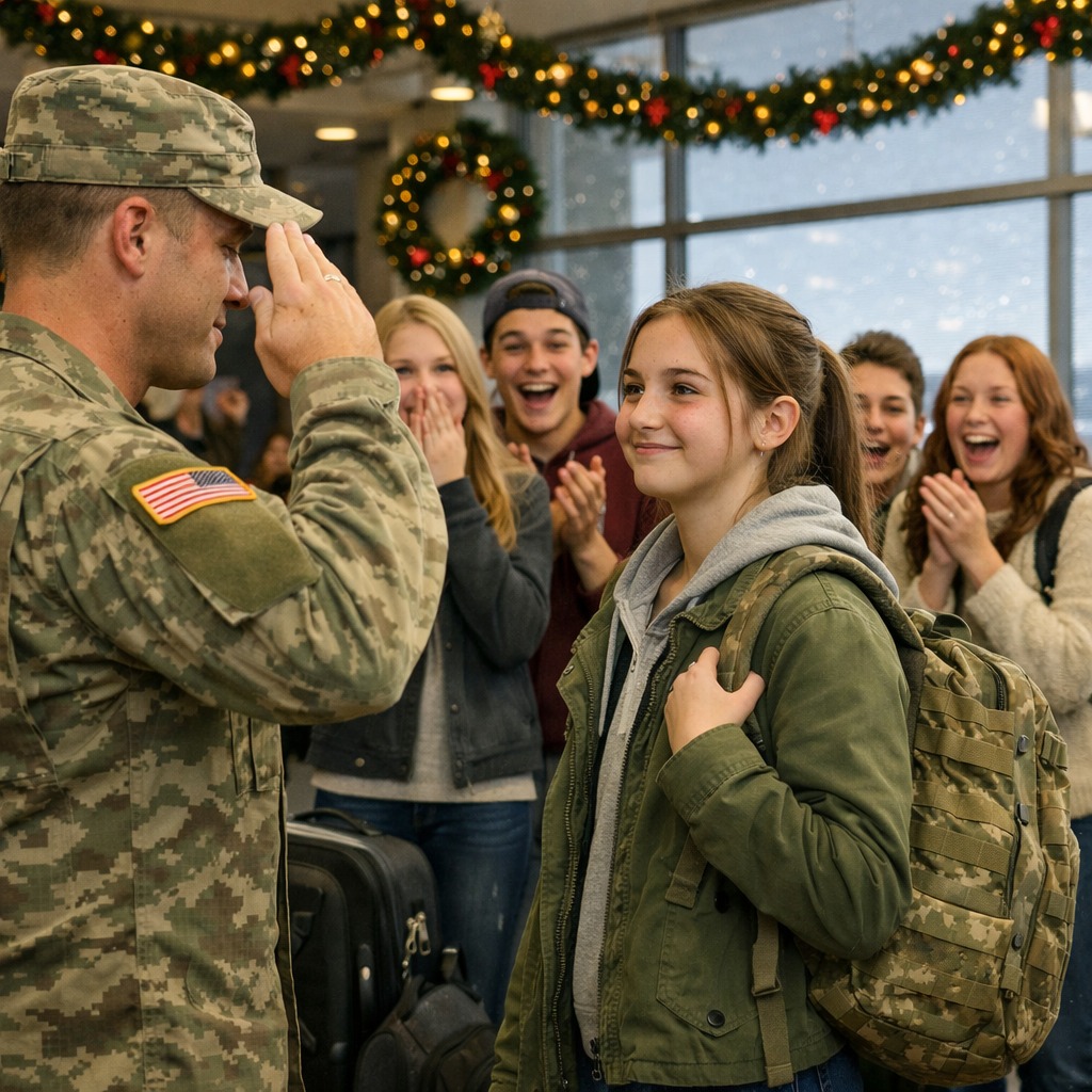 They Called Her “Homeless” — Until the SEAL Saw the Christmas Eve Patch!
