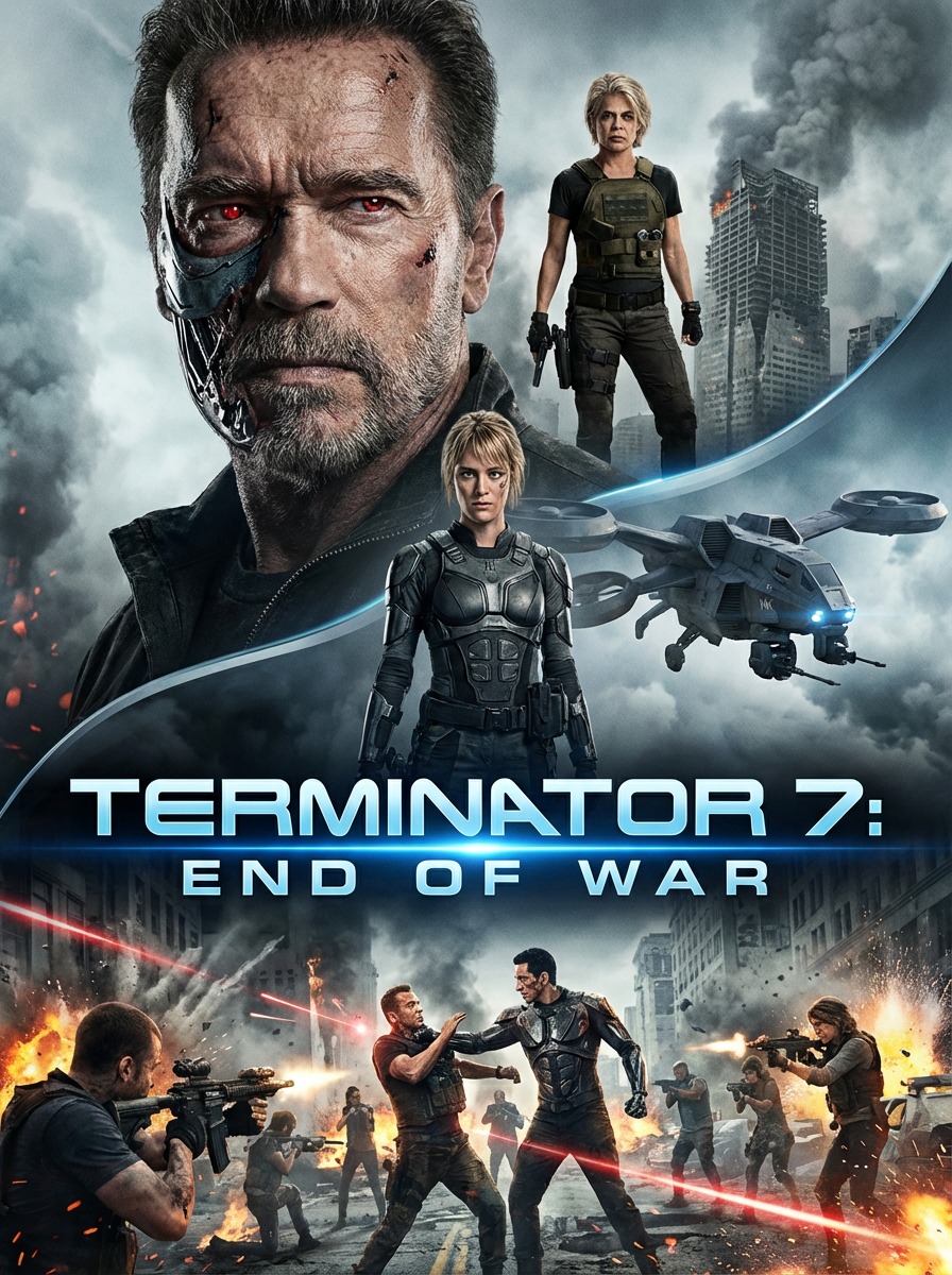 Terminator 7: End of War Leak Ignites Frenzy – Arnold Schwarzenegger and Linda Hamilton’s Rumored Final Ride Sparks Debate: Epic Legacy Closer or Desperate Cash Grab?