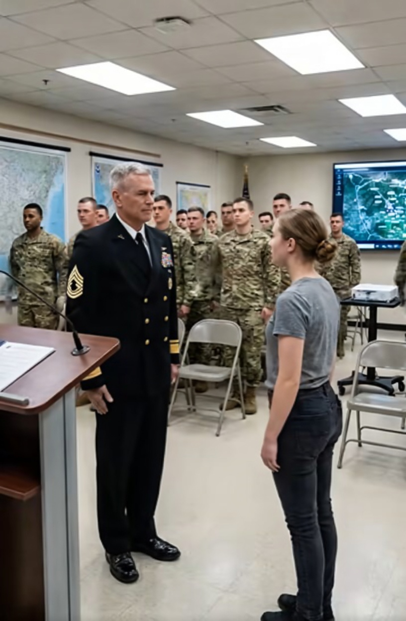 A Navy SEAL Joked About Her Rank—Then the Entire Base Saluted Her