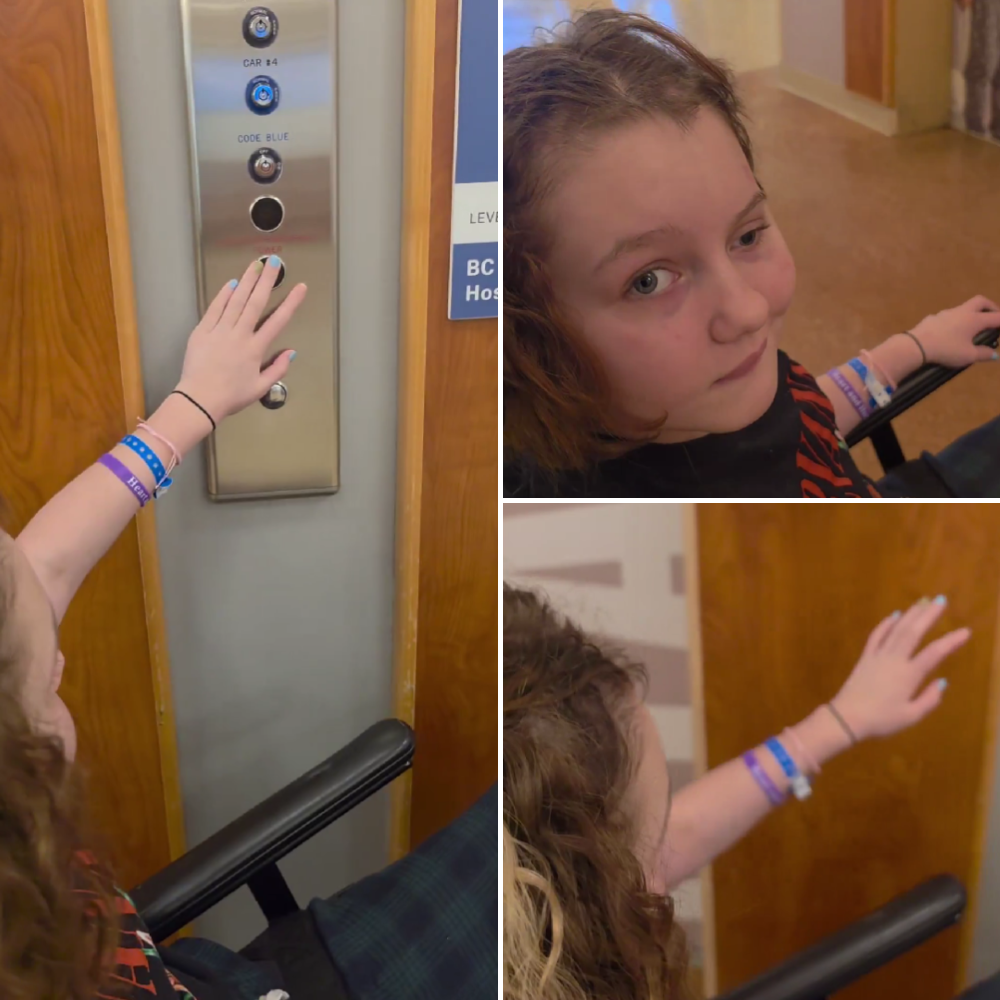 Emotional Recovery Milestone: Shooting Survivor Maya Gebala Presses Elevator Button on Her Own