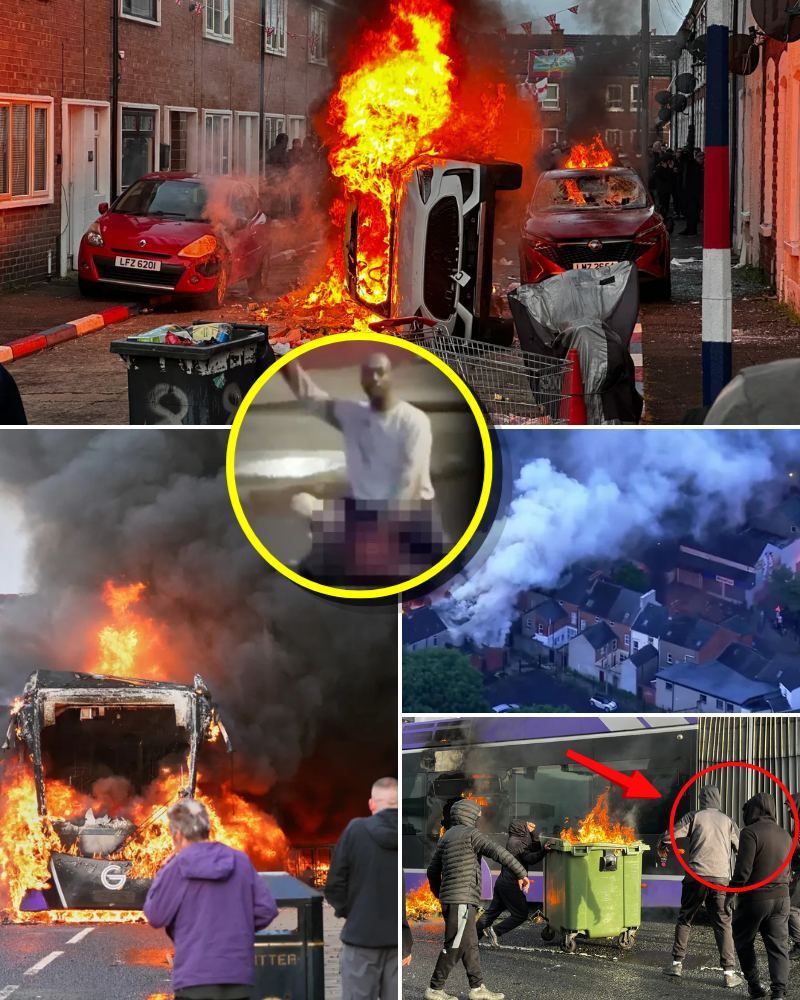 Fiery Belfast Protests Escalate as Masked Mobs Torch Homes, Cars and Bus Following Brutal Attempted Beheading