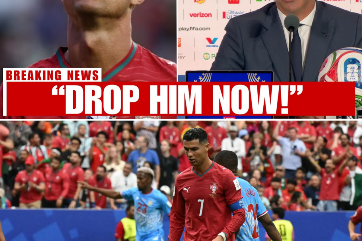 THE HOUSTON COLLAPSE: DATA SHOWS CRISTIANO RONALDO IS CHOKING PORTUGAL’S WORLD CUP—AND ROBERTO MARTINEZ IS TOO TERRIFIED TO STOP IT