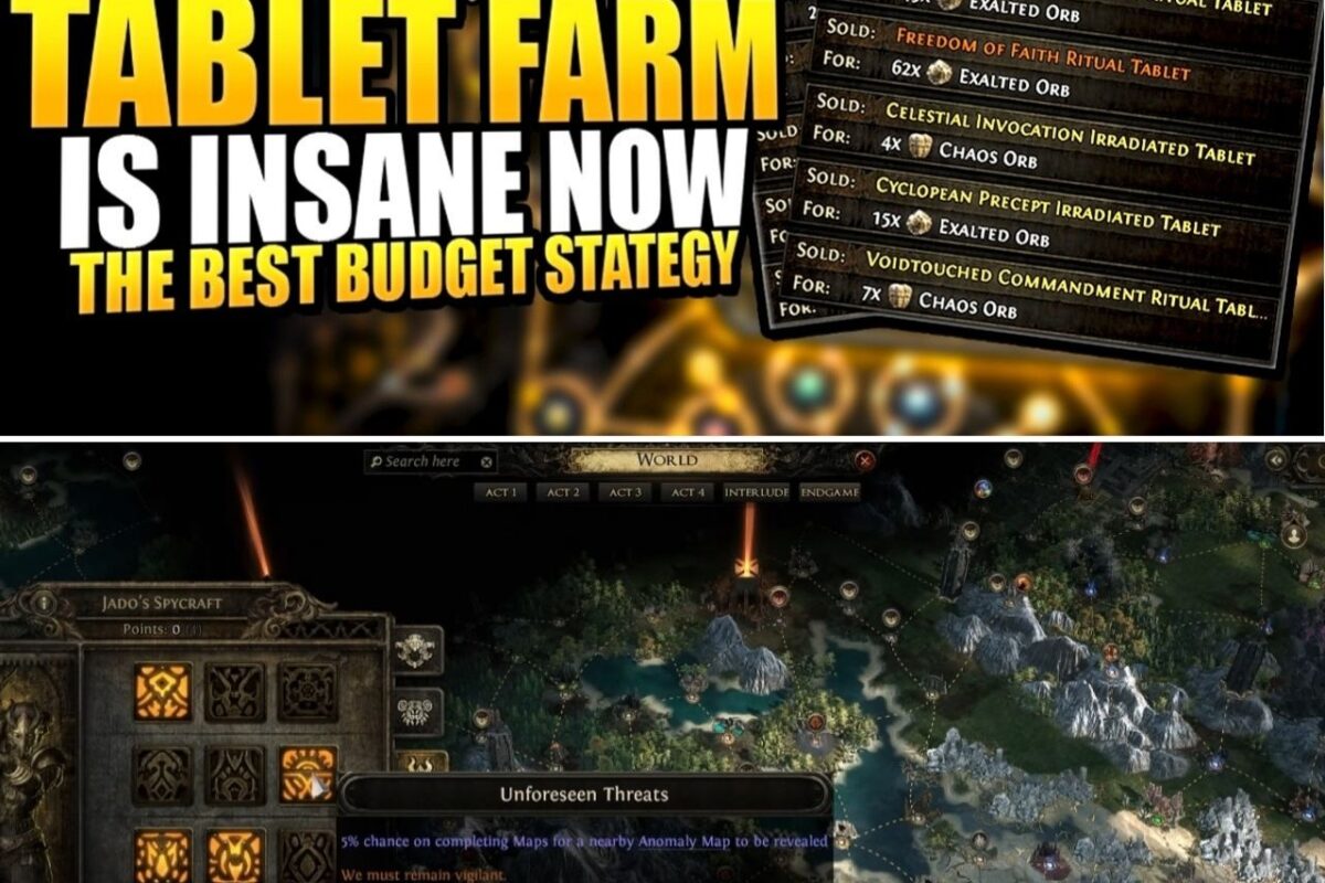 THE TABLET PARADOX: How Elite Path of Exile 2 Players Are Exploiting ‘Irradiated’ Blueprints to Generate 500+ Divines a Day While Common Map Drop Penalties Trap Casuals in Poverty