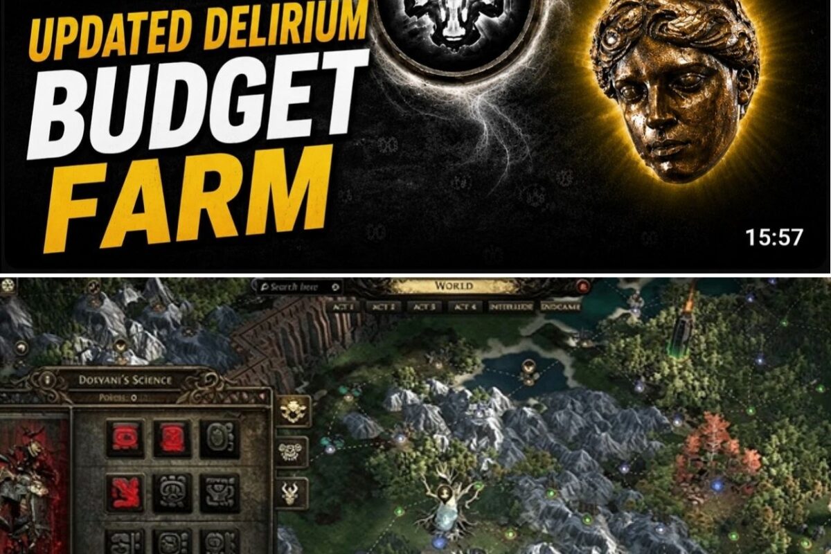 MARKET PANIC: Inside The Cheap 5-Chaos Delirium Strategy Breaking The Path Of Exile 2 Economy
