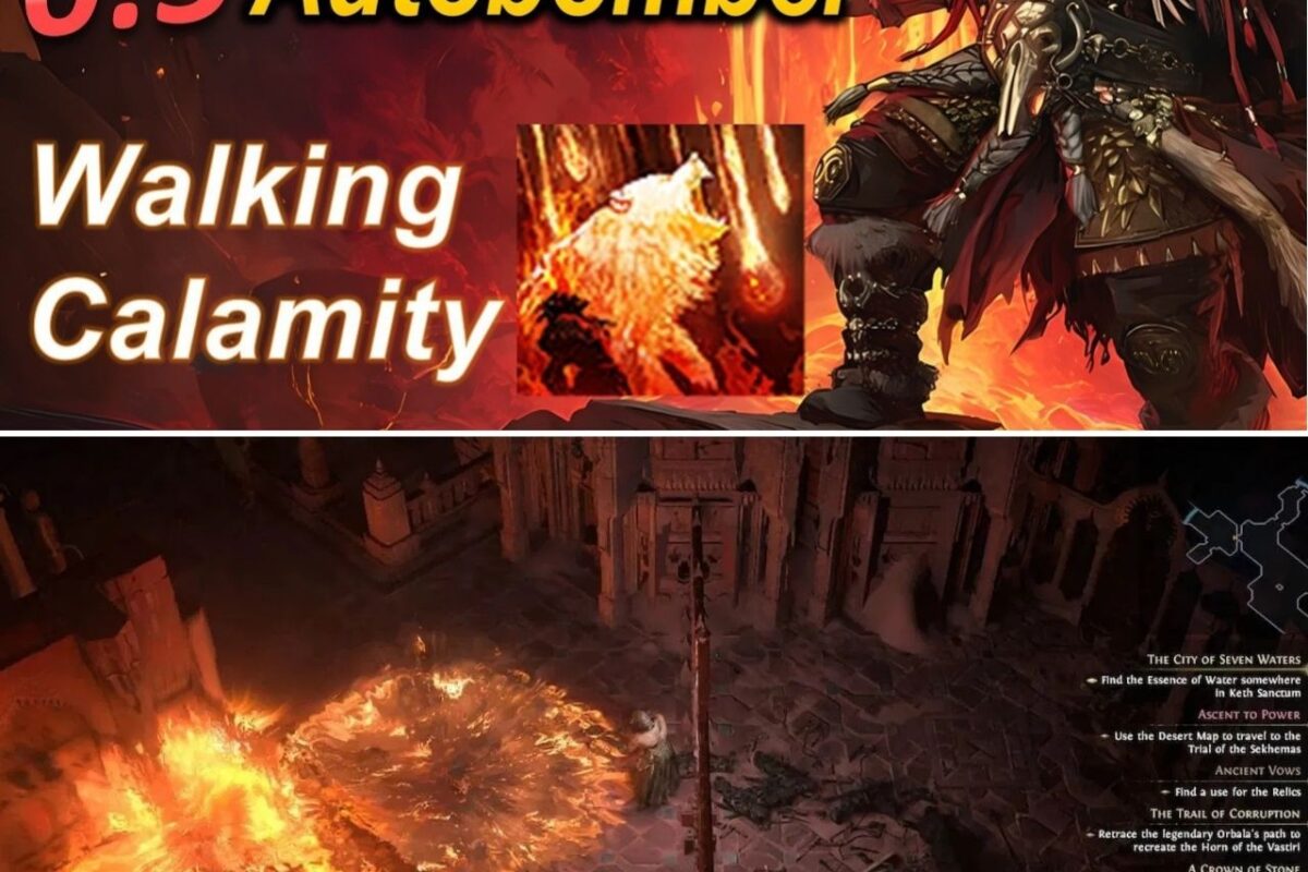 LAZY GODS: The Raucous One-Button ‘Armageddon’ Autobomber Trigger Loop Melting Path Of Exile 2’s Endgame