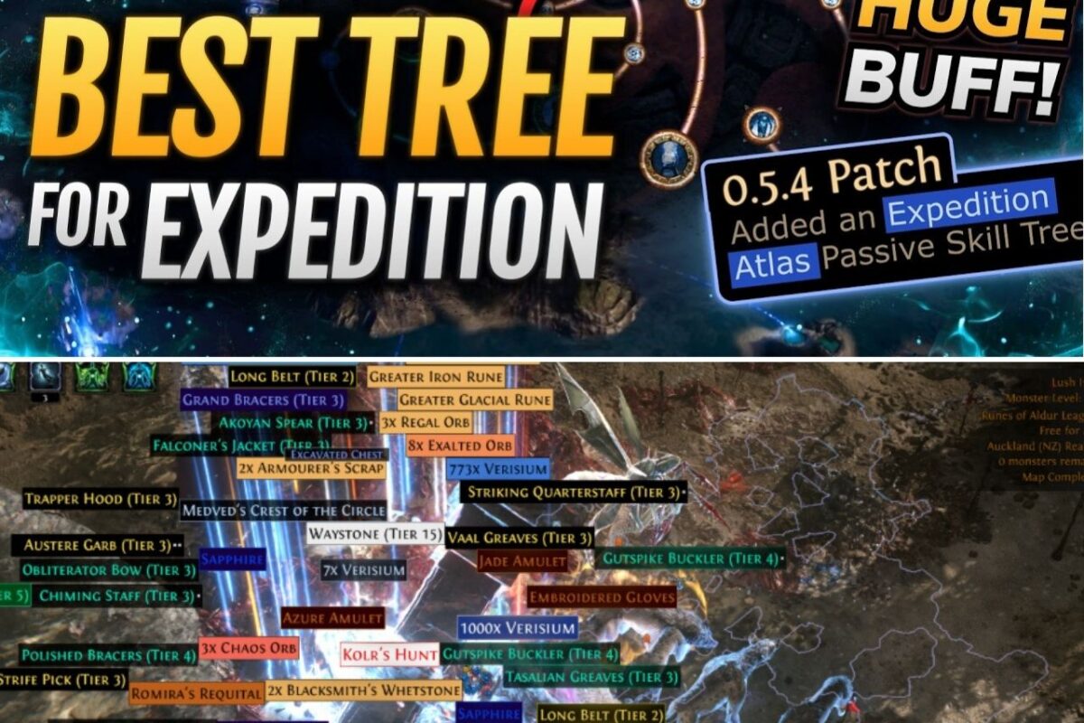 THE GOLDEN DESERT: New Independent Expedition Atlas Tree Prints Hundreds of Divines in PoE 2 Patch 0.5.4