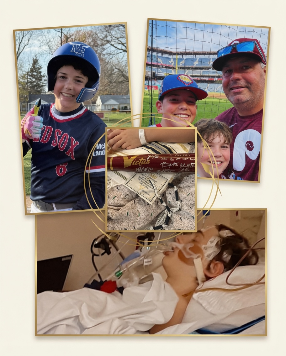 “OUR BOY IS STILL ALIVE”: Devastated Father Shakes the Internet with Raw, Four-Word Update Amid Xavier Taylor’s ICU Nightmare