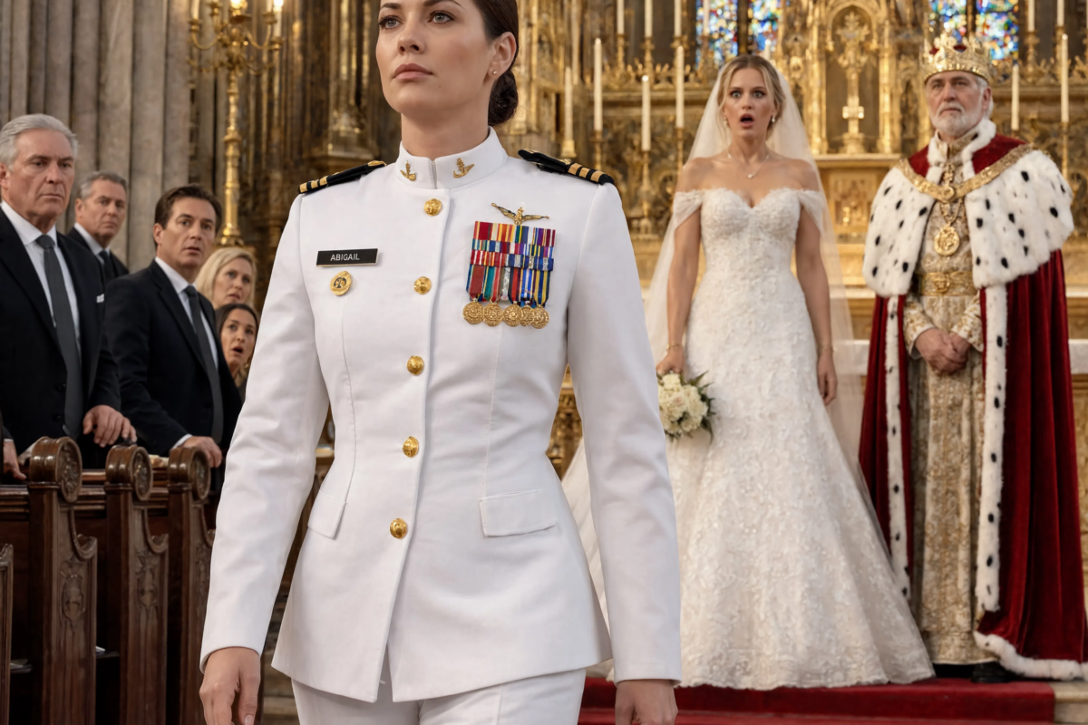 THE COMMANDER’S CORONATION: My Sister Erased Me From Her Royal Wedding to Please the Elite—Until the King Halted the Ceremony, Discovered Her Lies, and Sent His Personal Jet to Bring Me to the Palace in Full Navy Uniform