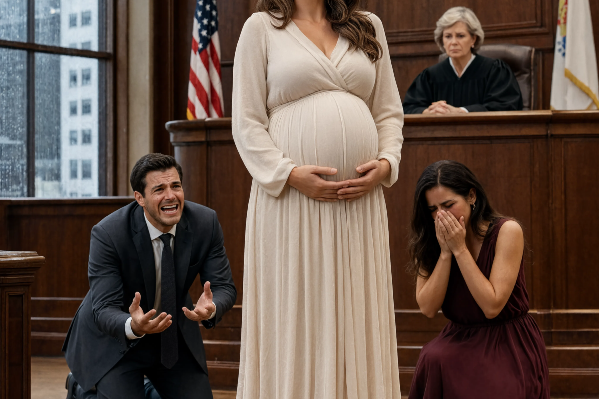 THE PREGNANT WIFE’S SMILE: My Husband Forced a Divorce to Marry His Mistress Right Before My Due Date—Never Imagining the “Infertility” Twist in Court Would Expose a Horrifying Secret About Her Baby