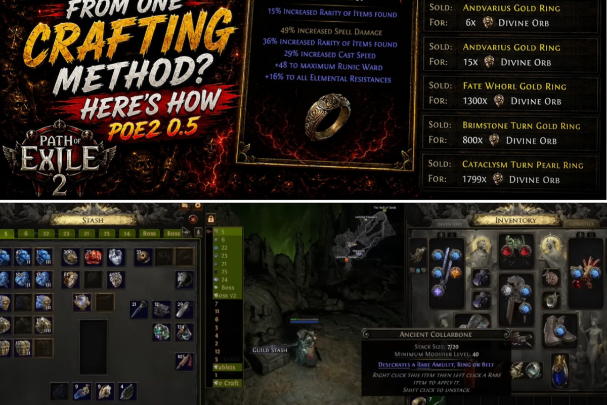 RAGS TO MIRRORS: How An Explosive Patch 0.5 Crafting Loop Printed 4,000 Divine Orbs And Broke The Path Of Exile 2 Economy