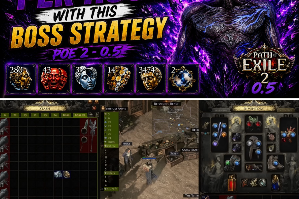 THE KINGSMARCH GOLD RUSH: How a Secret 100 Divine Per Hour Boss Strategy is Splitting the Path of Exile 2 Community