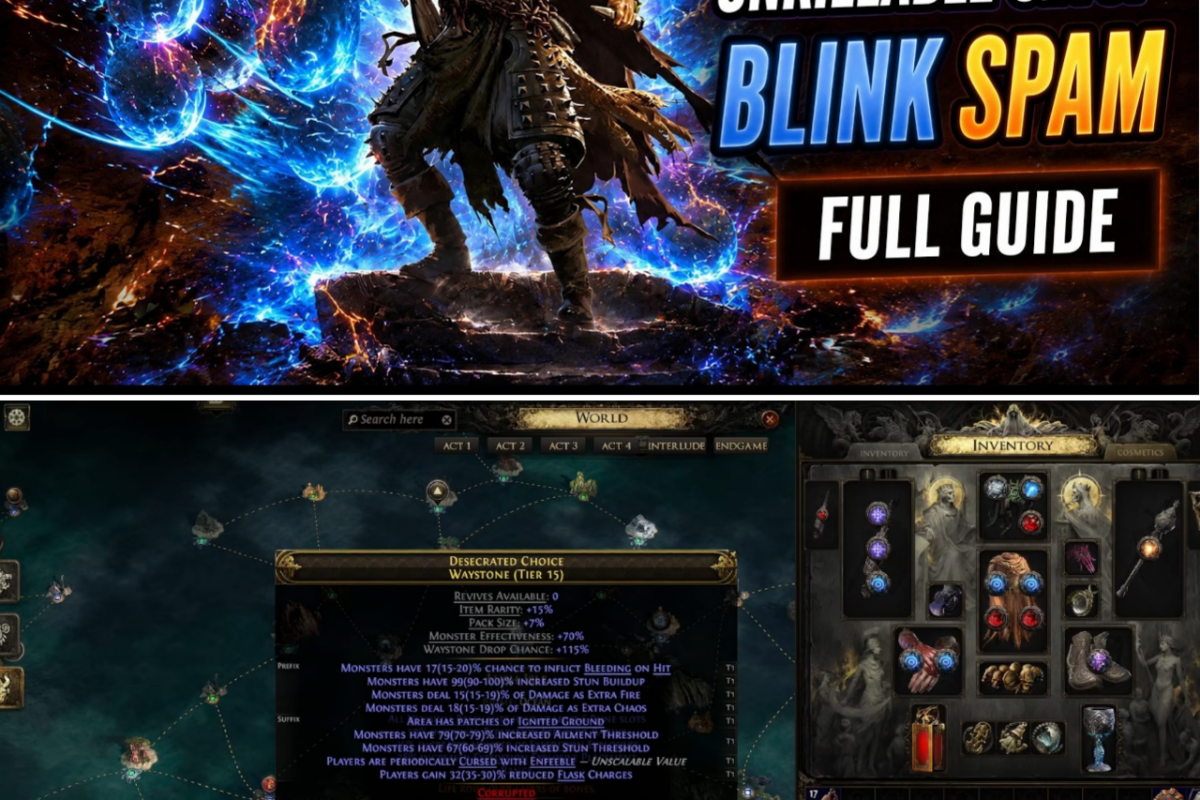 THE GOD SETUP: How a Mirror-Tier Gemling Spark CoC Comet Build Turned PoE 2’s Hardest 15-Mod Endgame Into ‘Easy Mode’