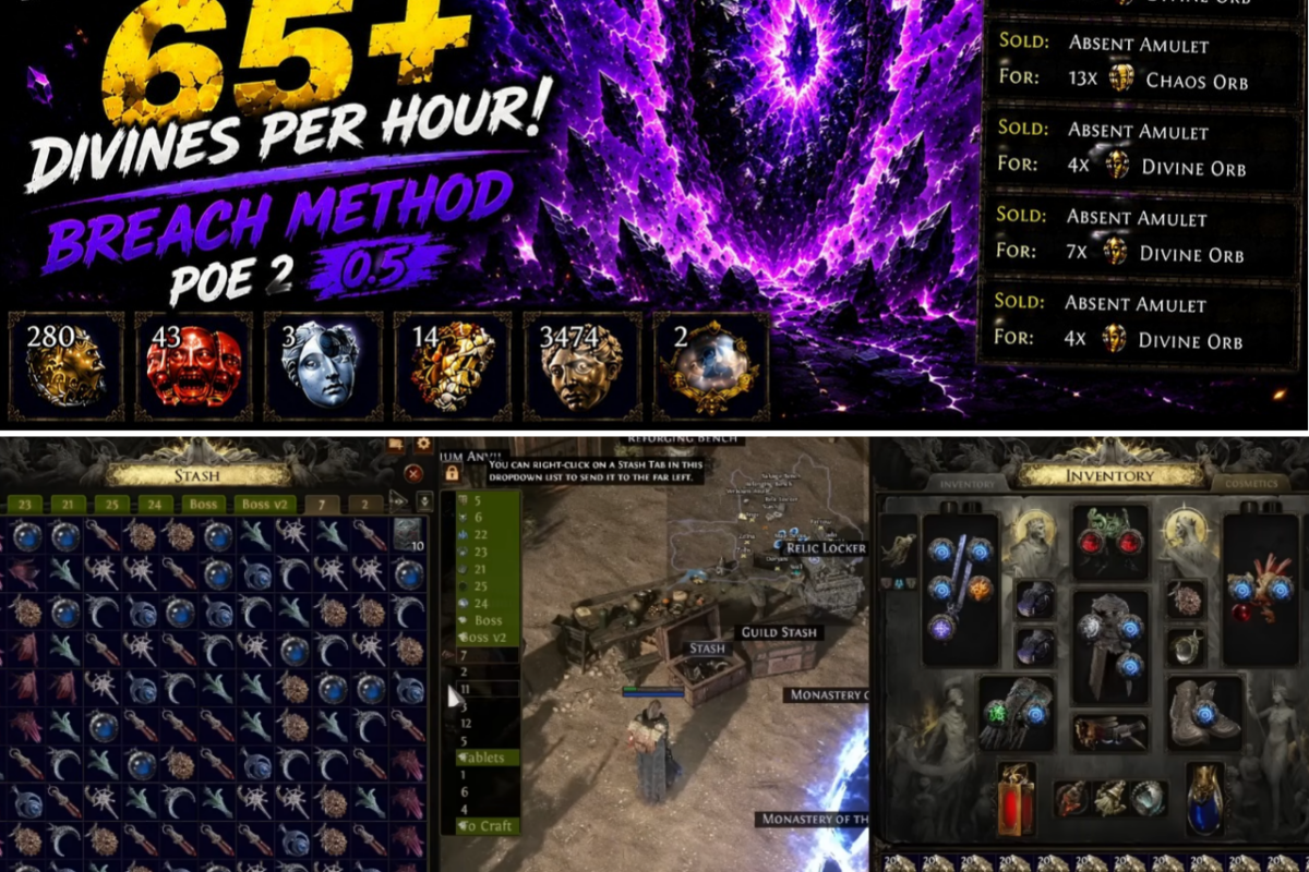 MARKET MELTDOWN: Insane ’65+ Divine Per Hour’ High Blood Exploit Sends Path of Exile 2 Community Into Absolute Chaos