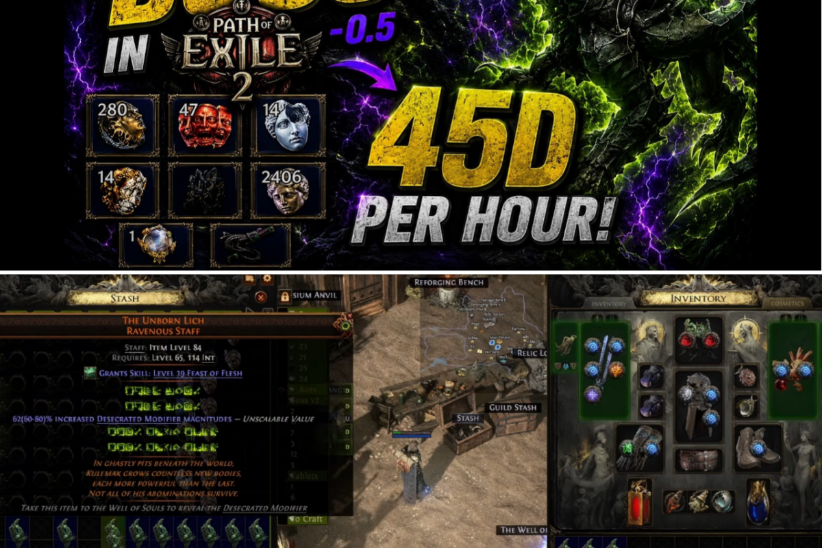 THE ULTIMATE CASH COW: Hidden Boss Farm Generating 45+ Divine Per Hour Pushes Path of Exile 2 Economy to Breaking Point